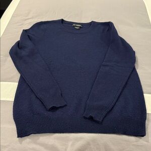 Classic Women's Navy Crewneck c by Bloomingdales  cashmere Sweater